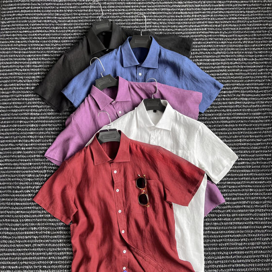 CssuGent Queen of Naples Haute Couture Design Aesthetics Old Money Line Short Sleeve Shirt Men's Elegant Trendy
CssuGent Queen of Naples Haute Couture Design Aesthetics Old Money Line Short Sleeve Shirt Men's Elegant Trendy