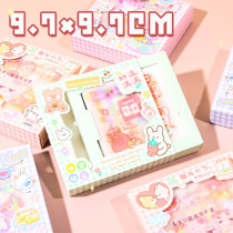 Cute sticker girl princess hand account sticker and tape ins-style character anime sticker hand tent decoration material