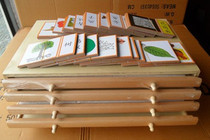 Montessori teaching aids Monte Montessori infant early education educational toy leaf panel cabinet cognitive animal