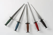 PR brand round handle short sword unedged HEMA soldier strike steel safety weapon