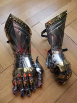 Gothic Iron Hand 2 Cos Props Crafts History Repeats (Wearable)