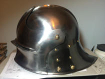 Long Archer Charrell helmet India metal ornaments history repeat