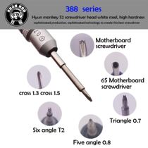 Dazzle monkey screwdriver Germany imported S2 screwdriver Apple Samsung domestic cross mobile phone disassembly tool screwdriver