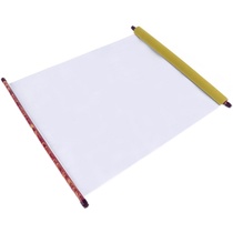 Blank water Write a cloth calligraphy beginners practice speed-able character thickened imitation Xuan paper 1 4 m water Write a fur pen Words