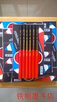 Shancheng hexagon red and blue pencil Big red and blue pencil Red and blue pencil for laying line Marker pen for construction site