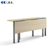 Folding meeting table long table desk brief modern training table and chairs Combined rectangular negotiation table strip table