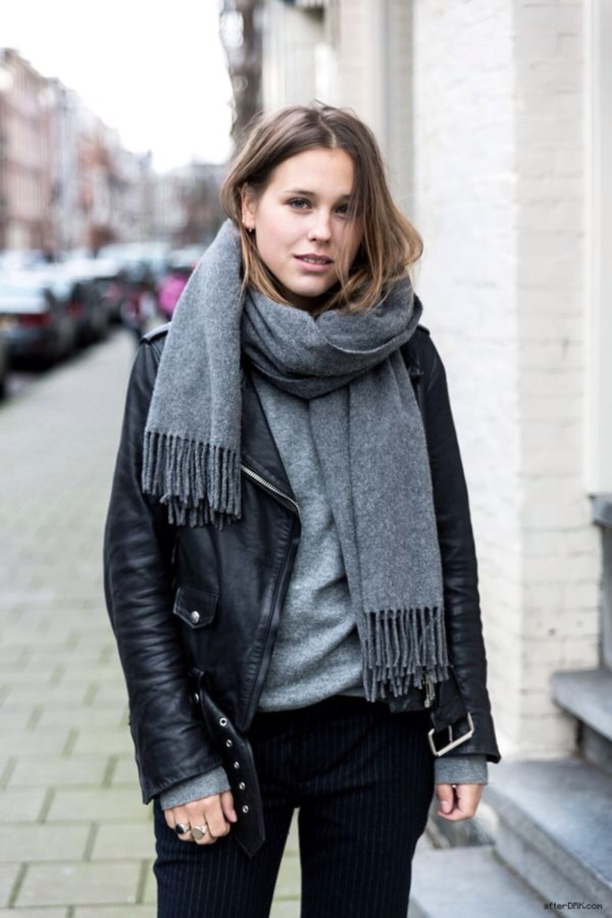 围巾这样戴才时尚!