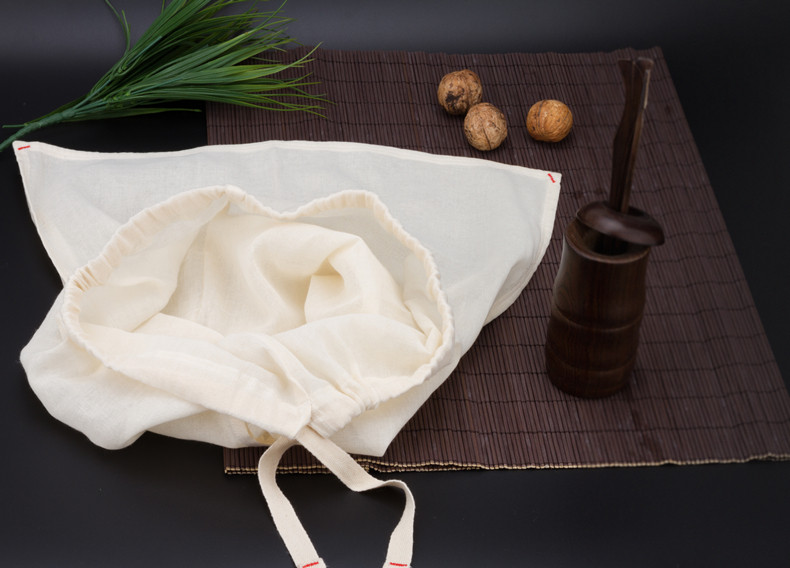 豆浆过滤布袋纯棉豆腐布袋蒸笼布馒头豆花布 食用沙布布料 白纱布