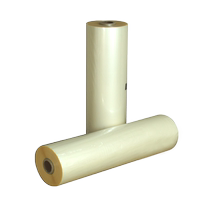 Single-sided laminating without bending anti-curling high-gloss pre-coated film 31cm width 200 yards length laminating machine