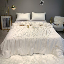 Spring and Autumn quilt quilt Winter soybean fiber single double student dormitory thick and warm Four Seasons