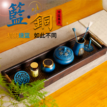 Burning Blue Incense Seal Slain wood Incense Stove Pure Copper Sandalwood Combatable Household Incense Powder tool Chantal Tea Indoor creative incense Incense Gift