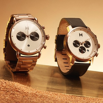 American MVMT Mirage edition ancient bronze color small crowdsourced three-eyed chronograph lovers watch