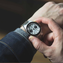 American Lorier Gemini high face value small crowdpanda disc retro vintage mechanical watch