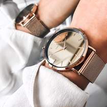 Official website Abbott Lyon British niche unique mirror personality ins net red simple rose gold watch