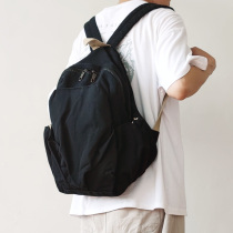 Backpacks washed with old canvas backpacks for men Japanese and Korean leisure high school students school bags literature and art school