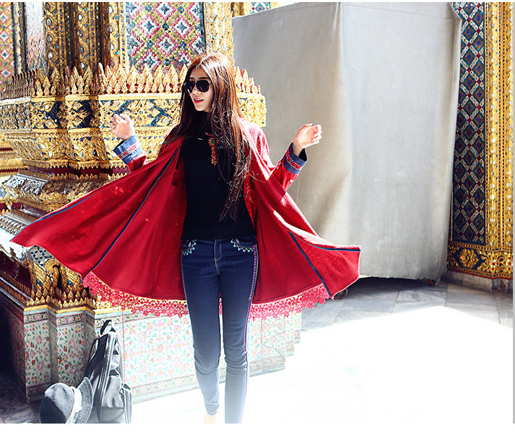 两人故事原创设计师品牌文艺复古民族风女装中