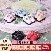 DBS blthe Little Rag Doll OB24 Lijia azone Kerel shoes cute wind Japanese word buckle small leather shoes
