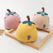 Baby hats spring and autumn thin cute super cute men and women baby cotton baby cap newborn autumn and winter