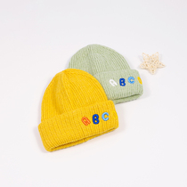 Baby hat autumn and winter cute super cute thick warm knit hat newborn wool hat baby hat autumn and winter