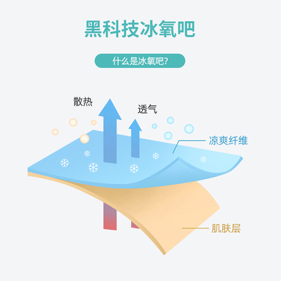 男士冰氧吧刺绣t恤