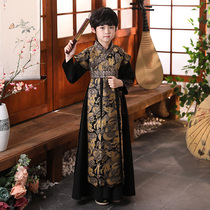 Hanfu boys young mens uniforms super-fairy boys film and television Knights ancient costumes little boys casual clothes summer