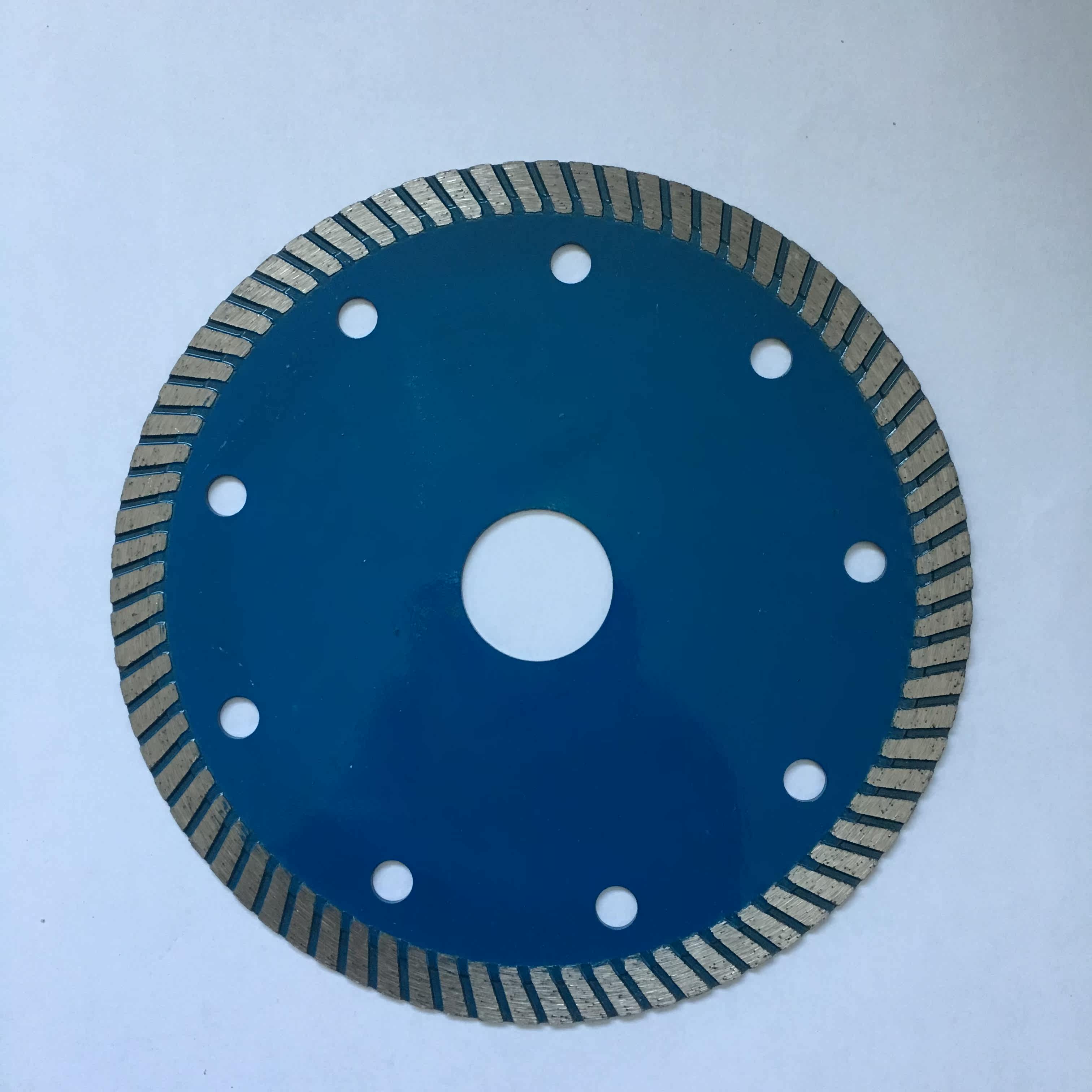 不崩边小精灵125超薄5寸陶瓷波纹片进口瓷砖玻化砖微晶石无齿锯片