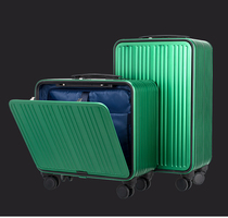 Aluminum magnesium alloy trolley case suitcase Female male suitcase small boarding box 20 mini side opening 16 inch password box