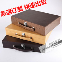 Delivery Room Box PU Cortical Property Key Box Logo Custom Gift Box Packing File Information Box Containing Delivery Delivery Room
