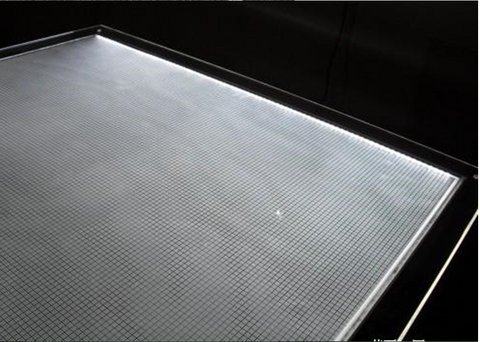 定做丝印导光板超薄灯箱导光板雕刻导光板亚克力导光板网格导光板