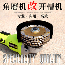 Type 100 Angle Mill Retrofit Open Trough Machine Wall Hydro slotted 150 conversion head Handmill Changing Grooving Slot Machine Accessories