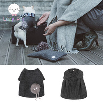 Lazy Pet Korean louisdog Pet cat dog woolen little monster top dress