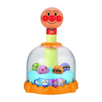 Japan ANPANMAN bread Superman Roll ball pressure for baby Early teaching toy chasing after training