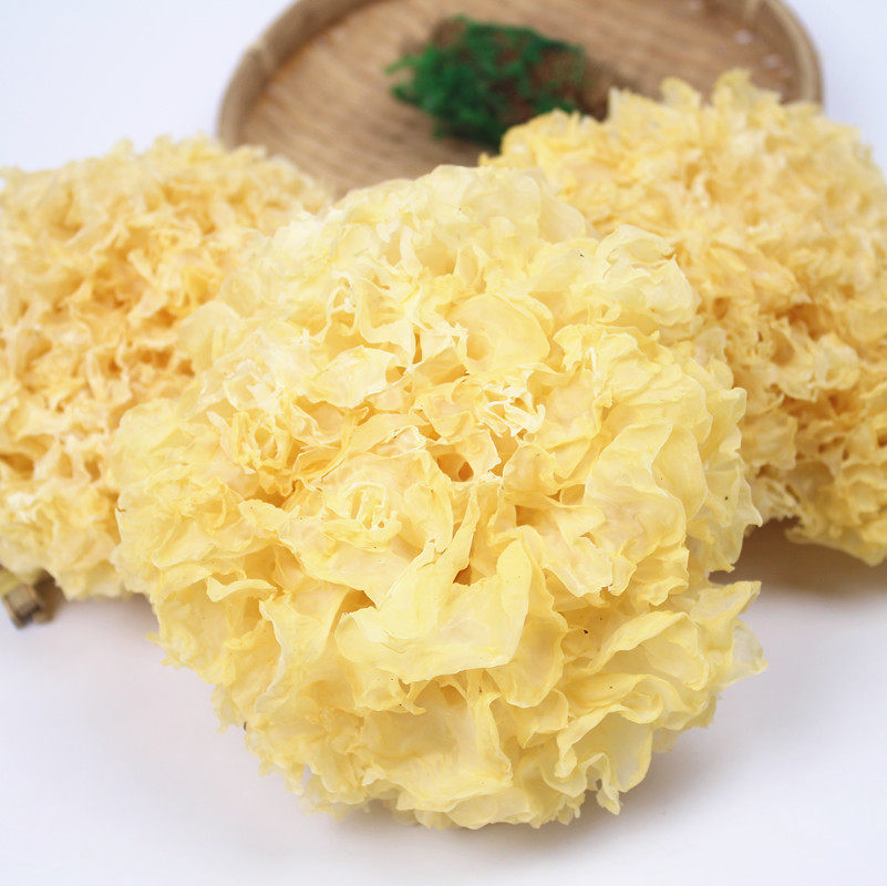 古田银耳500g干货特产白木耳无硫新鲜银耳晒干银耳莲子羹原料糯耳