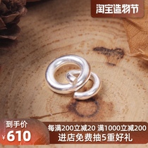 (Domestic spot)Goros life and death ring Takahashi Goro store opening silver ring gold shell installation GOROS