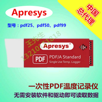 US Apresys Temperature Recorder Refrigerated Truck Container Logistics Transportation pdf Disposable Temperature Recorder
