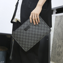 Hong Kong I.Tgreg Mens Clutch Bag Large Capacity Clutch Bag Card Bag Envelope Bag With Card Slot HandBag Casual Bag