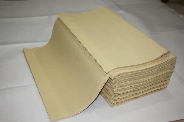 仿宣纸毛笔书法练字毛边纸70张一刀批发机制无格毛边纸8刀包邮