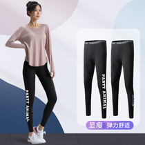 Lady fitness pants dried big size tights in winter wearing running yoga pants sports training bottom pants room