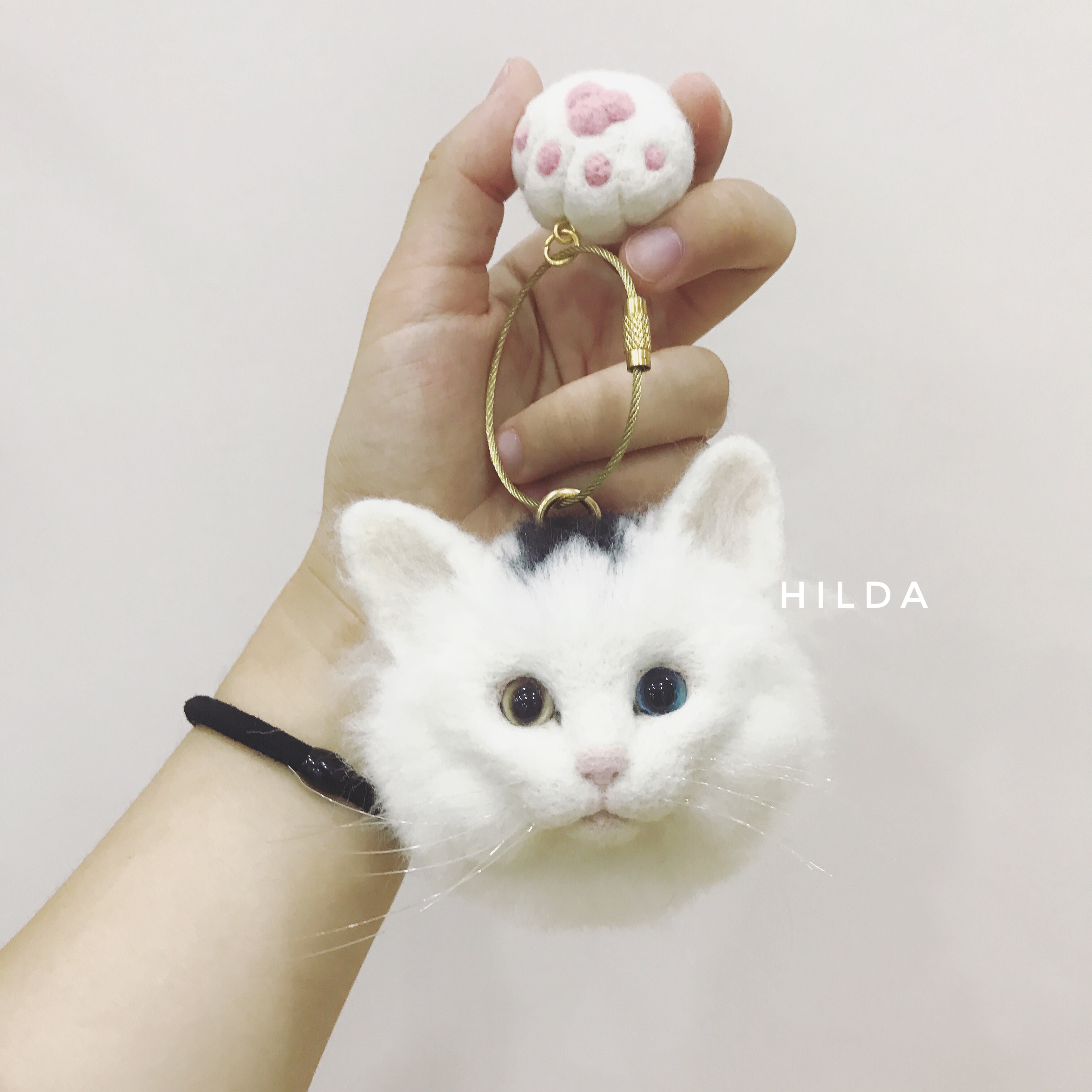 to map custom wool felt poke poke le diy finished product custom handmade pet pendant keychain photo frame