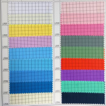 Factory dust-proof anti-static dust-free clothing clothing fabric conductive wire mesh blue white and yellow colors