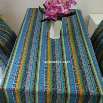 Southeast Asia Ethnic Wind Cotton Cotton Linen Bronzed Table Cloth Bohemian Table Desk Tea Table Cloth Multifunction Cover Towels