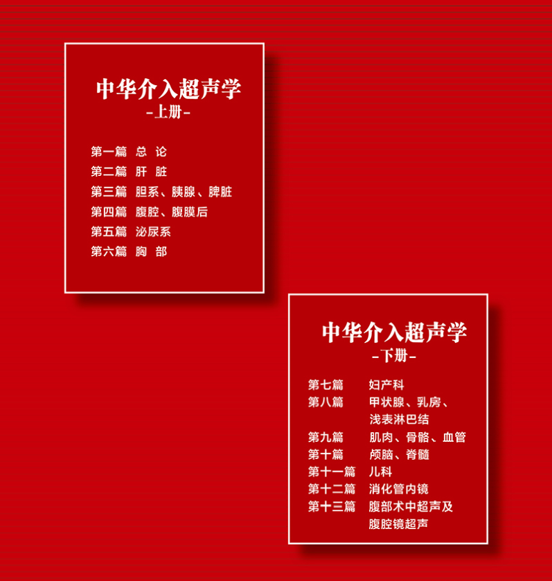 landmark monograph edited by chen minhua, liang ping, wang jinrui, 2 volumes of chinese interventional ultrasound, september 2017 reference , people's health press