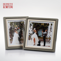Wedding photo enlarged photo frame hanging wall 10-30 inch photo making platinum creative frame customized with photo development