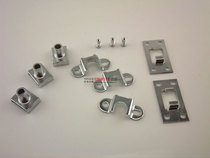 Thickened Office Lock Side Lock Accessories Three-Chain Accessories Universal One Lock Lock Three Drawer Lock Accessories