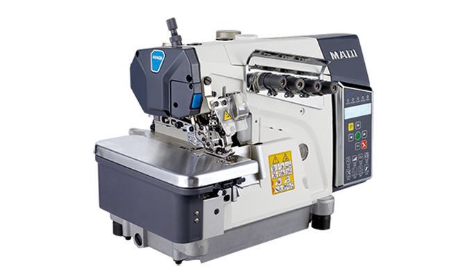 工业缝纫机美机电脑直驱四线包缝机全自动锁边机家用包边机拷边机