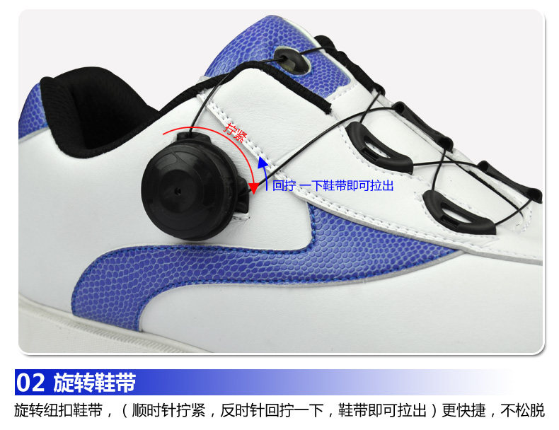 Обувь для гольфа ttygj новых продуктов обувь для гольфа деятельности мужская ногтя обуви водонепроницаемой коровьей головы слой вращения шнурки 1515 