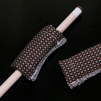 Billiard cleaner rod cover double-sided velvet table tennis ball wiper cloth frosted wiper cloth polished forelimb polishing cleaning sleeve smooth and smooth