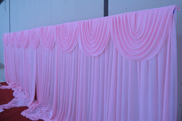 特价新款婚庆背景纱幔现场布置婚礼纱曼装饰布幔婚庆道具用品批