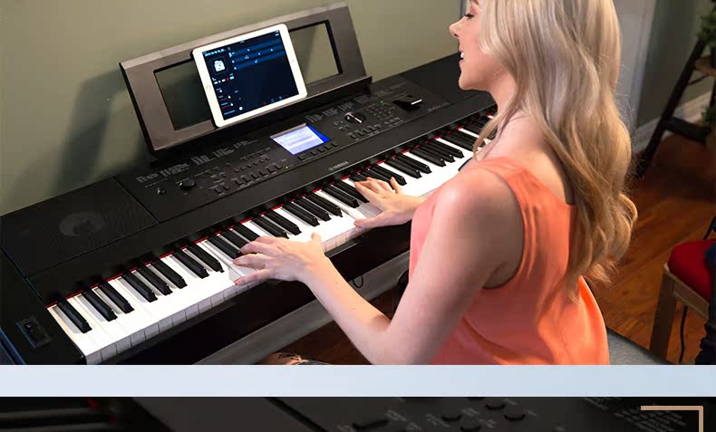 雅马哈电钢琴dgx-660成人家用幼师教学演奏电子数码钢琴88键重锤_不