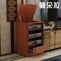Power amplifier cabinet private cinema equipment rack with drawer sound Cabinet hotel special with lock cabinet chassis